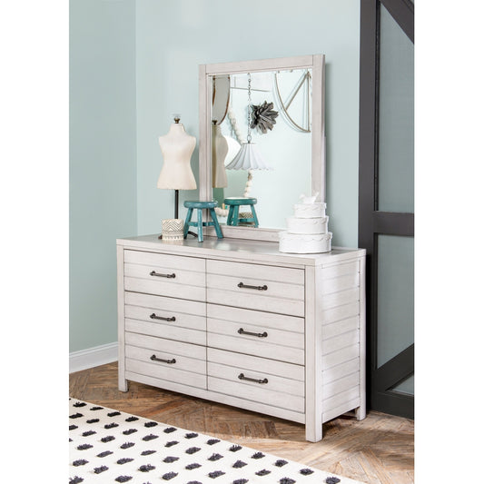 Woody, Grey Panel Dresser