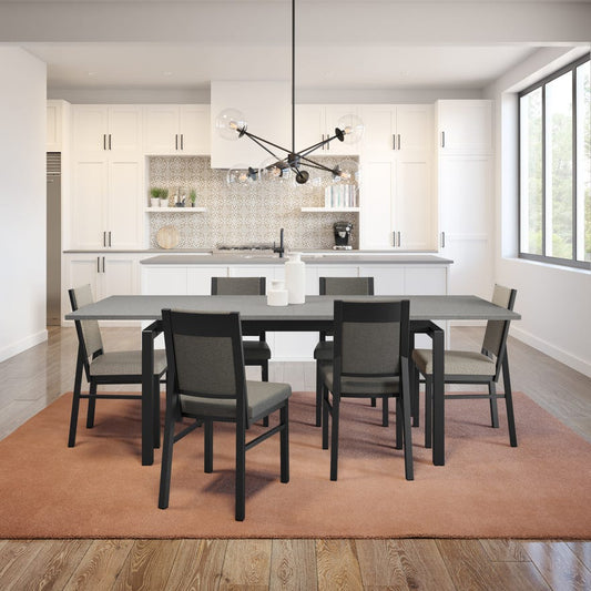 Stool around a table