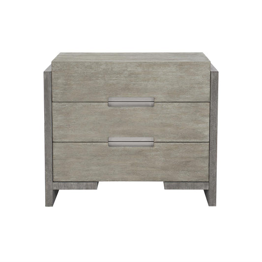 Dations, Three Drawer Shale Finish Nightstand