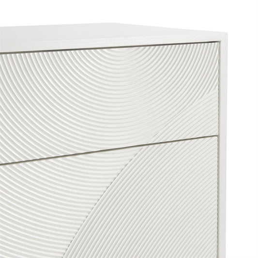 Toya, Six Drawer, White, Dresser