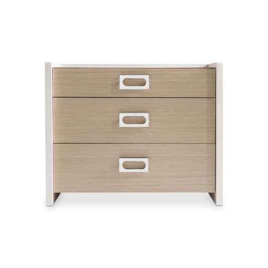Dulum Three Drawer Nightstand
