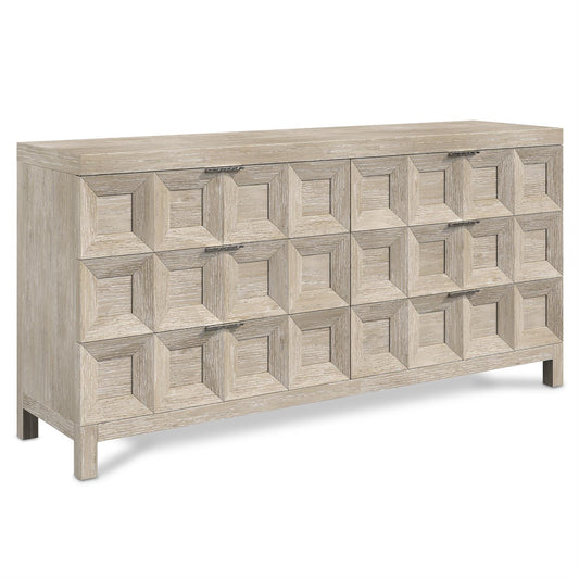Rado Squares, White Oak Dresser