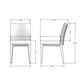 Chair product dimension