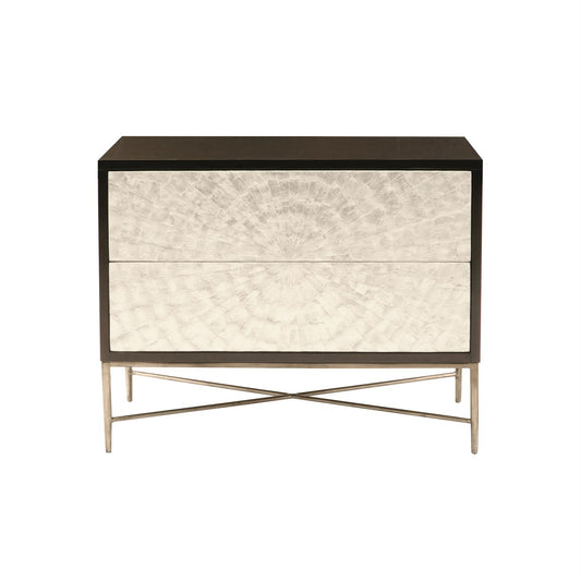 Daggio Large Two Drawer Nightstand
