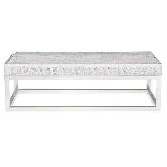 Acrylic, Rectangle Cocktail Table