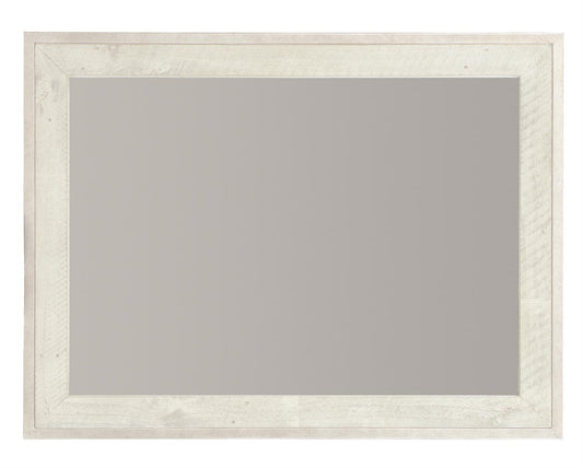 Enys Brushed White Mirror