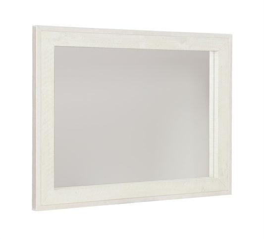Enys Brushed White Mirror