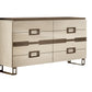 Pisa, 8 Drawer Dresser, 65"