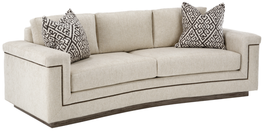 Kaslade, Fabric, Curved Sofa