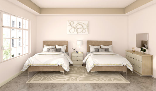 Santorini, Classic Upholstered Bed  #310, 311, 312