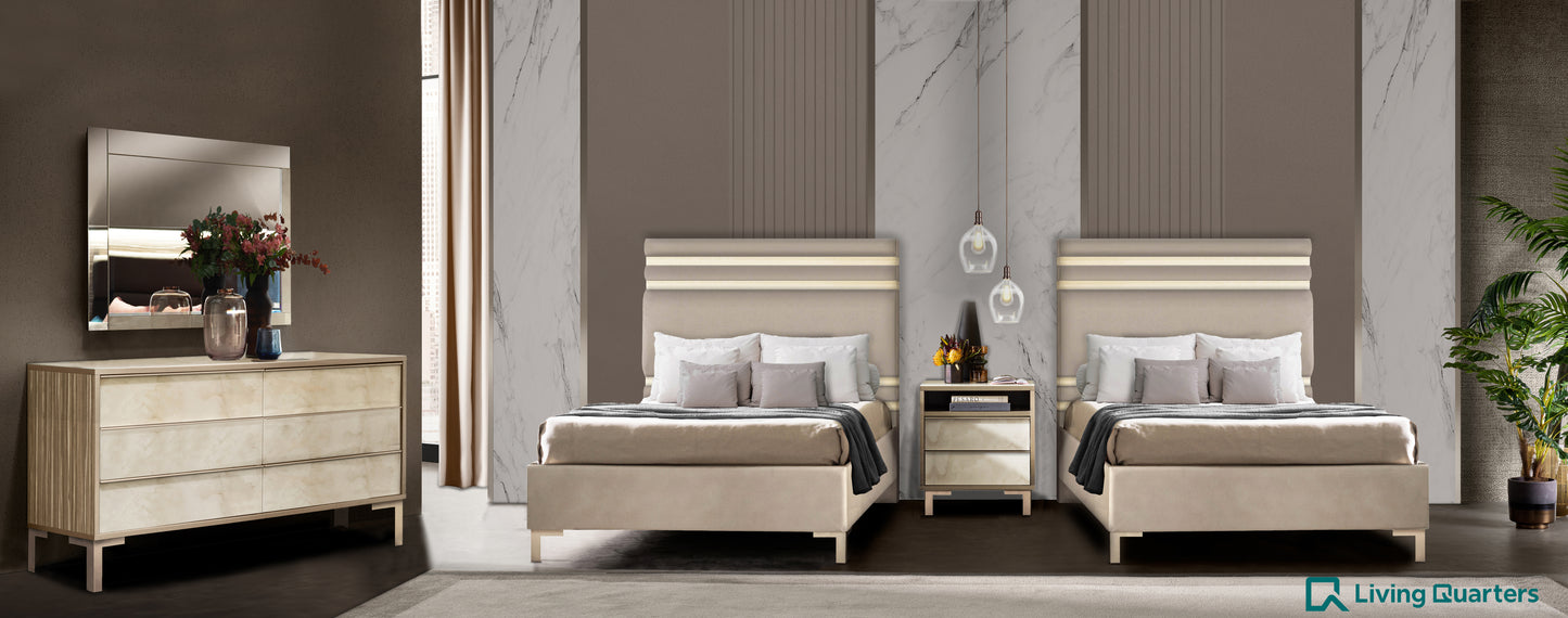 Luxe, Upholstered Bed, 48" and 54"