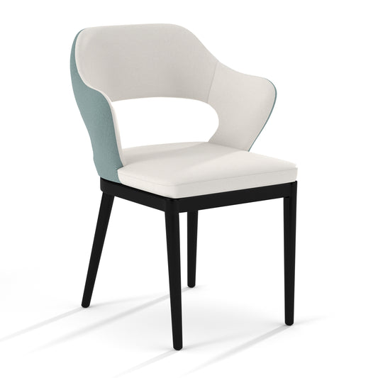 Probus, Upholstered, Open back, Dining Room Armchair, x017, Mint Green