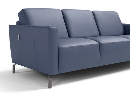 Caleb, Three Seater, Leather Sofa