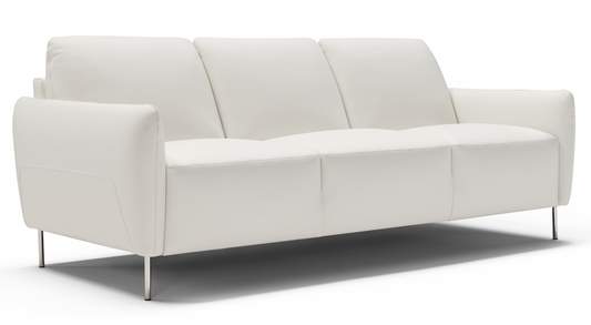 Filex, Leather Three Seater Sofa