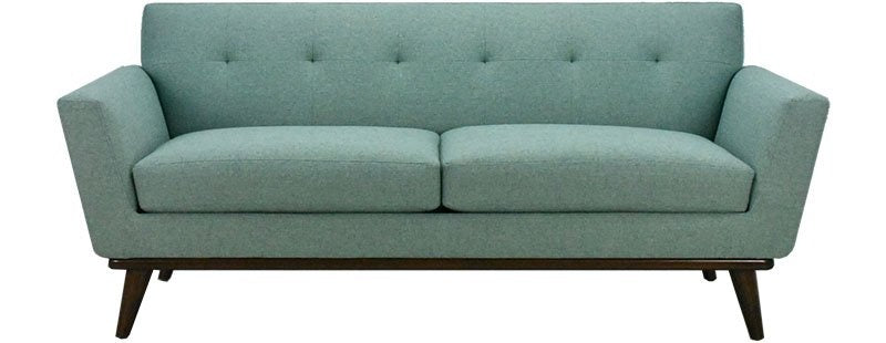 Osler, Mid Century, Two Seater, Fabric Sofa