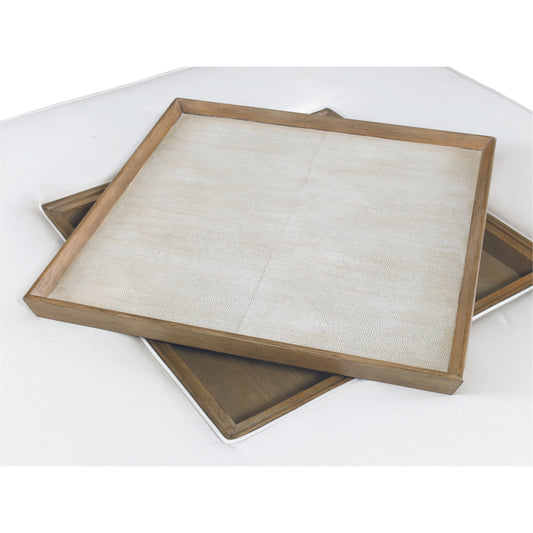 Snowball bush Cocktail Ottoman with Tray