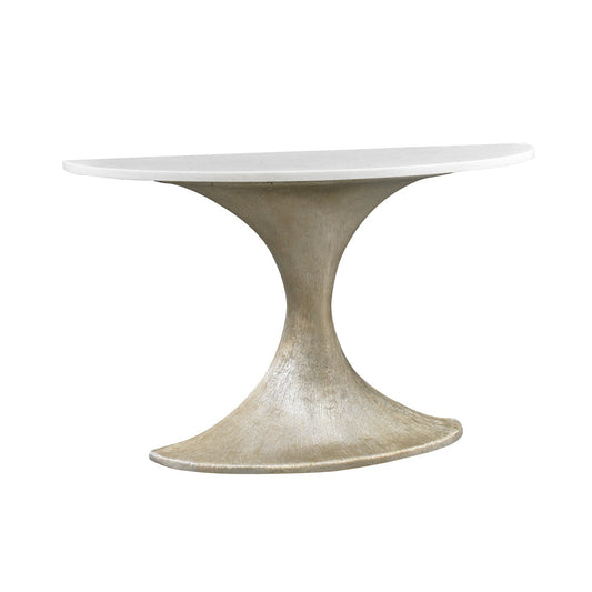 Peony Demilune Console