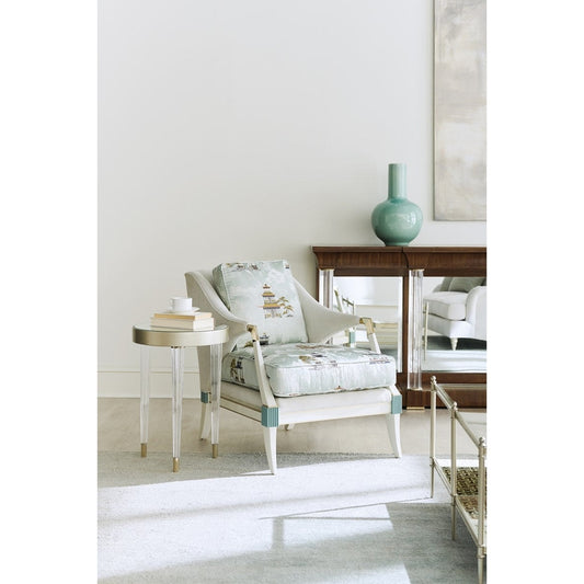 Tri-Mak, Mirror Topped, Cocktail Table