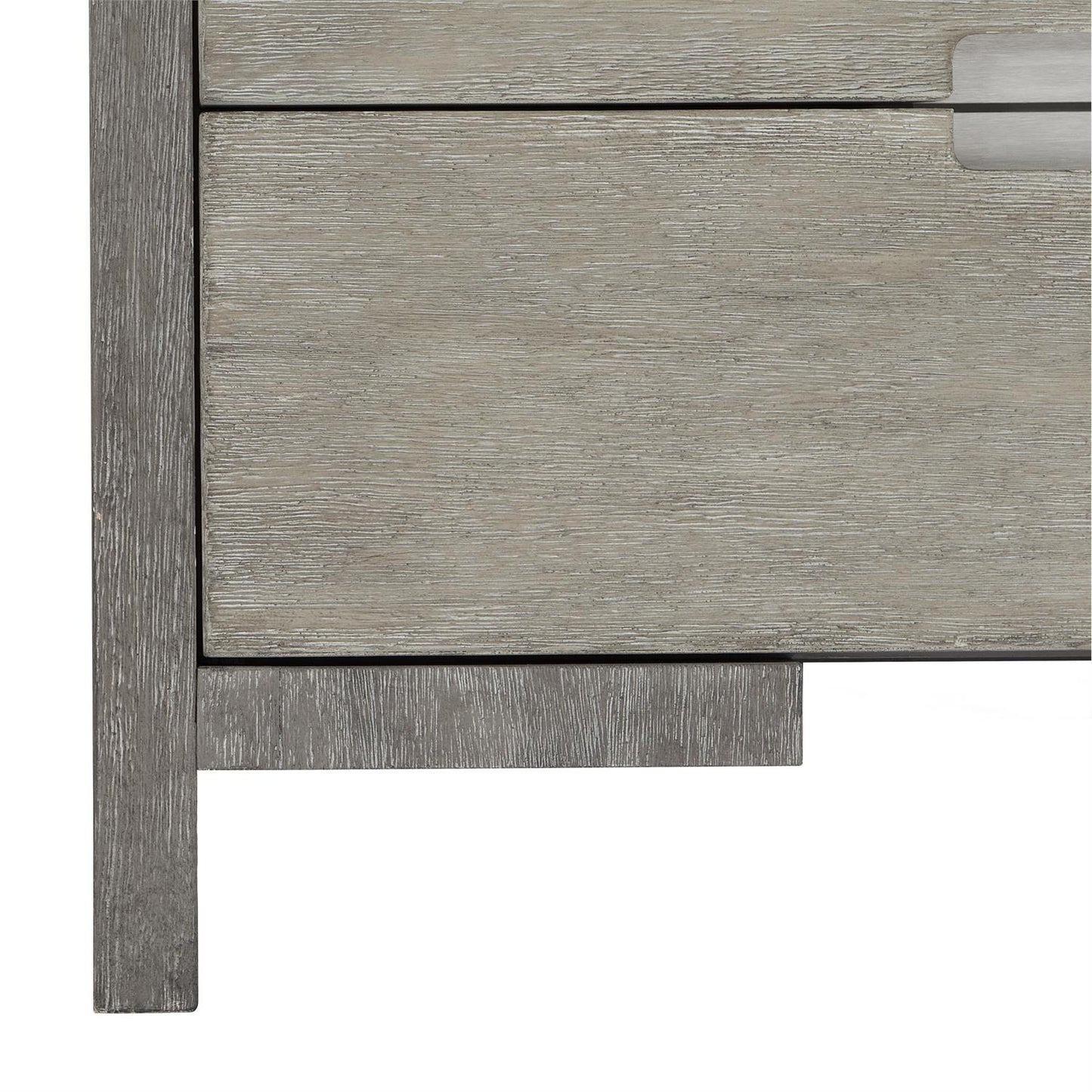 Dations, Three Drawer Shale Finish Nightstand