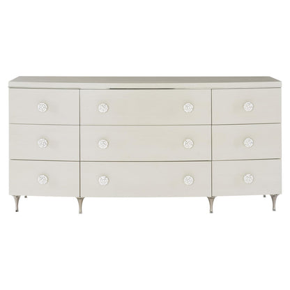 Silo, Floral Handle, Nine Drawer Dresser