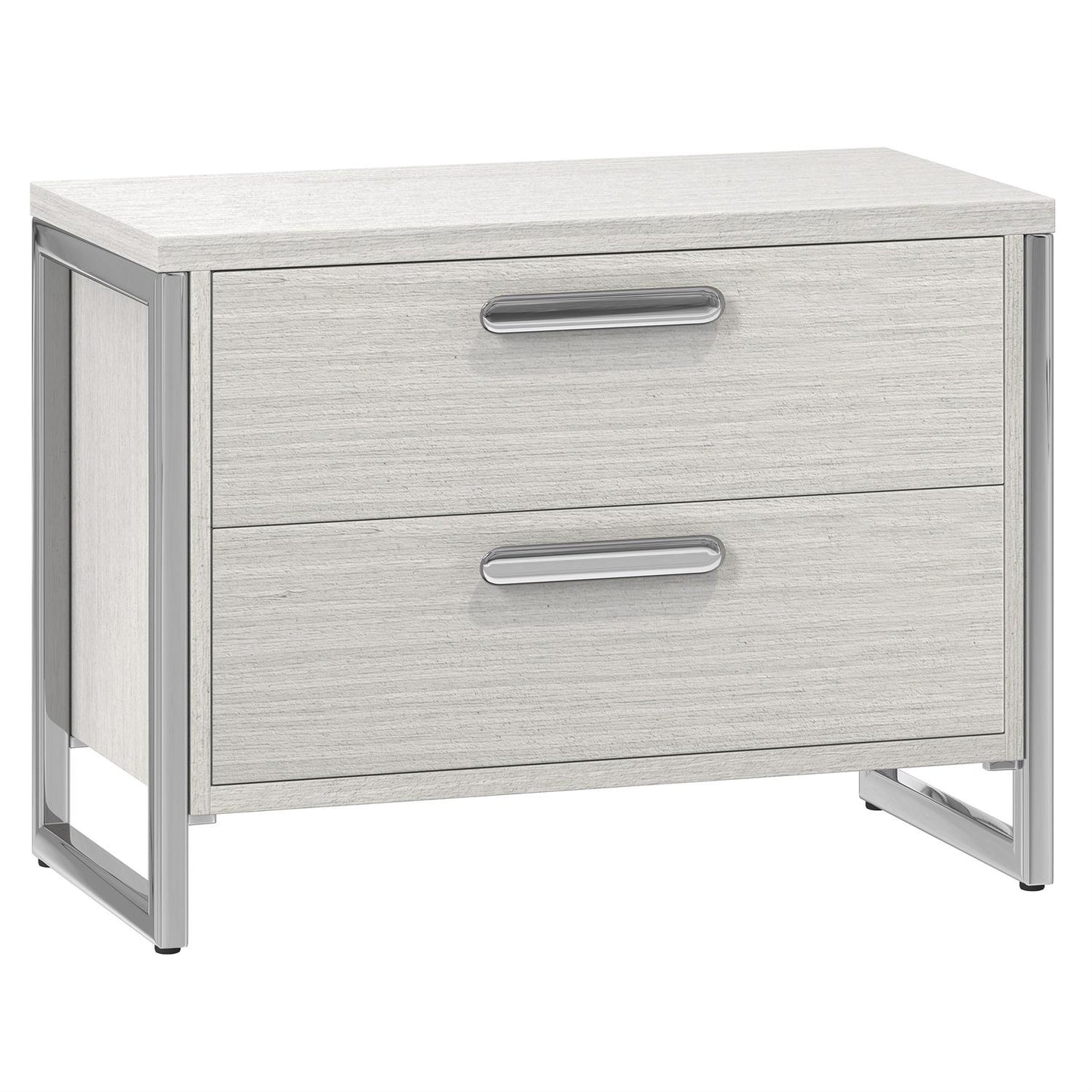 Tratum, Wide, Two Drawer Nightstand