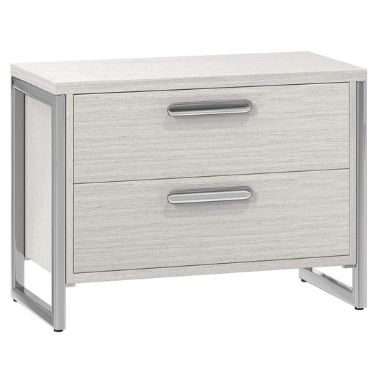 Tratum, Wide, Two Drawer Nightstand