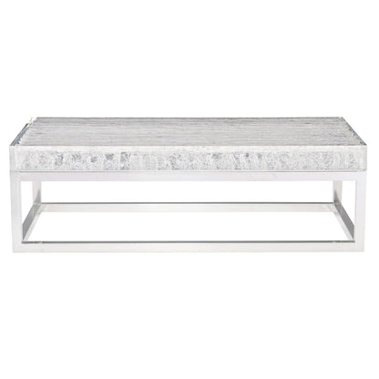 Acrylic, Rectangle Cocktail Table