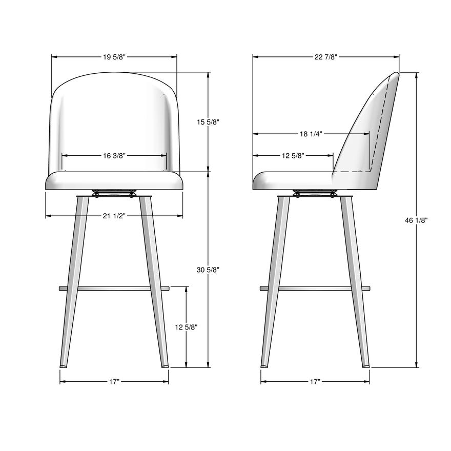 Stool dimension