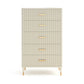 Milano 5 Drawer Italian Chest 31.5"