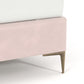 Glenda, Crowned Upholstered Bed, #322