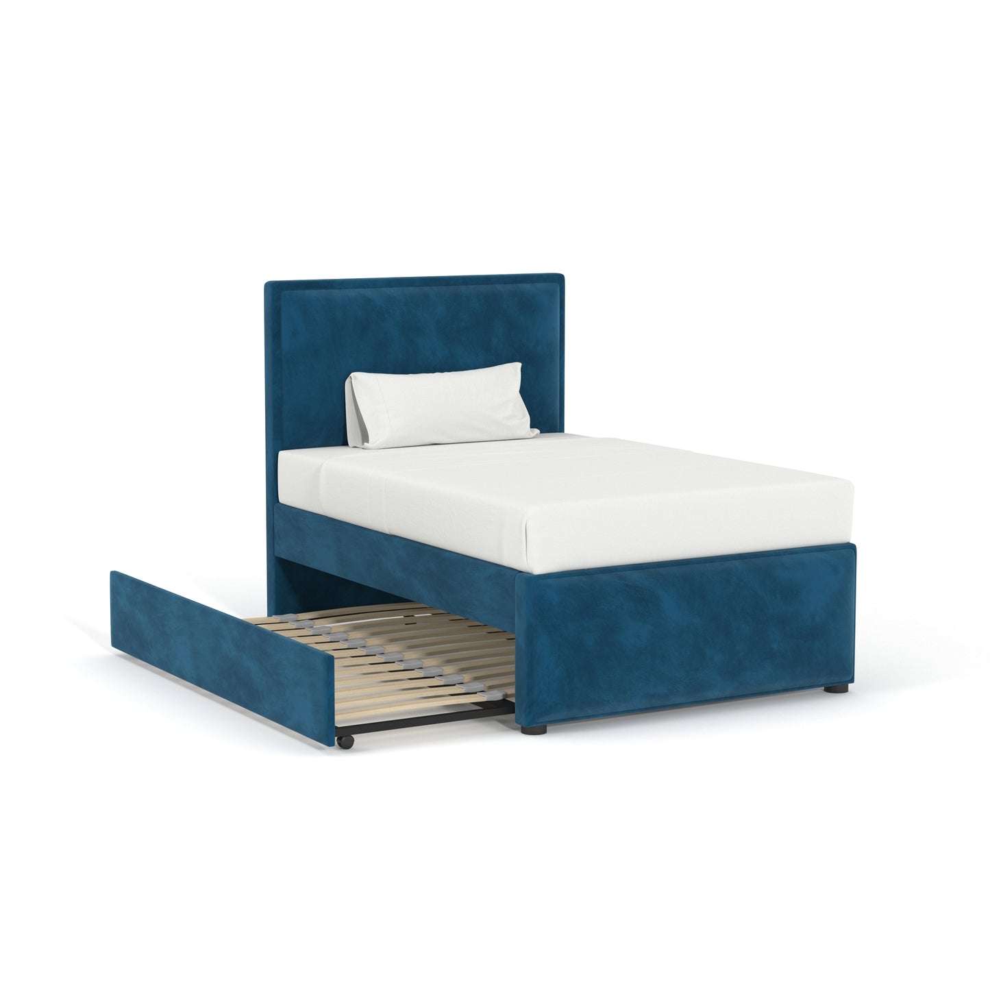 Argenta, Classic Upholstered Trundle Bed, #47