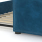 Argenta, Classic Upholstered Trundle Bed, #47