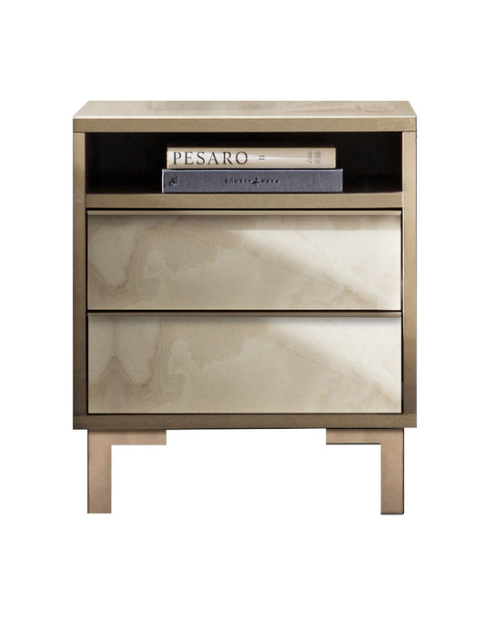 Luxe, Onyx Veneer, Nightstand