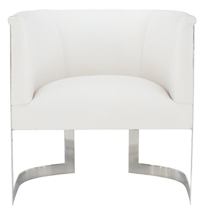 Ola Polished Fabric Chair