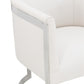 Ola Polished Fabric Chair