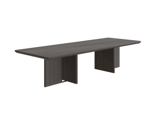 Pamela 7' Italian, EXTENDABLE Dining Table 44"X84/123"