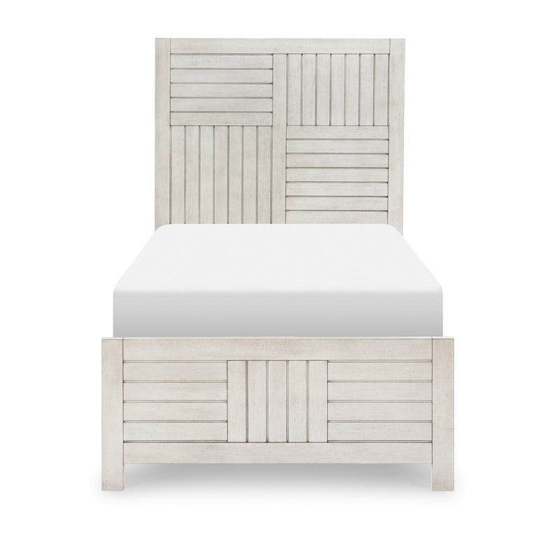 Woody, Grey Panel Bed, Twin Size