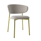 Oleandro Chair, Upholstered Seat and Backrest