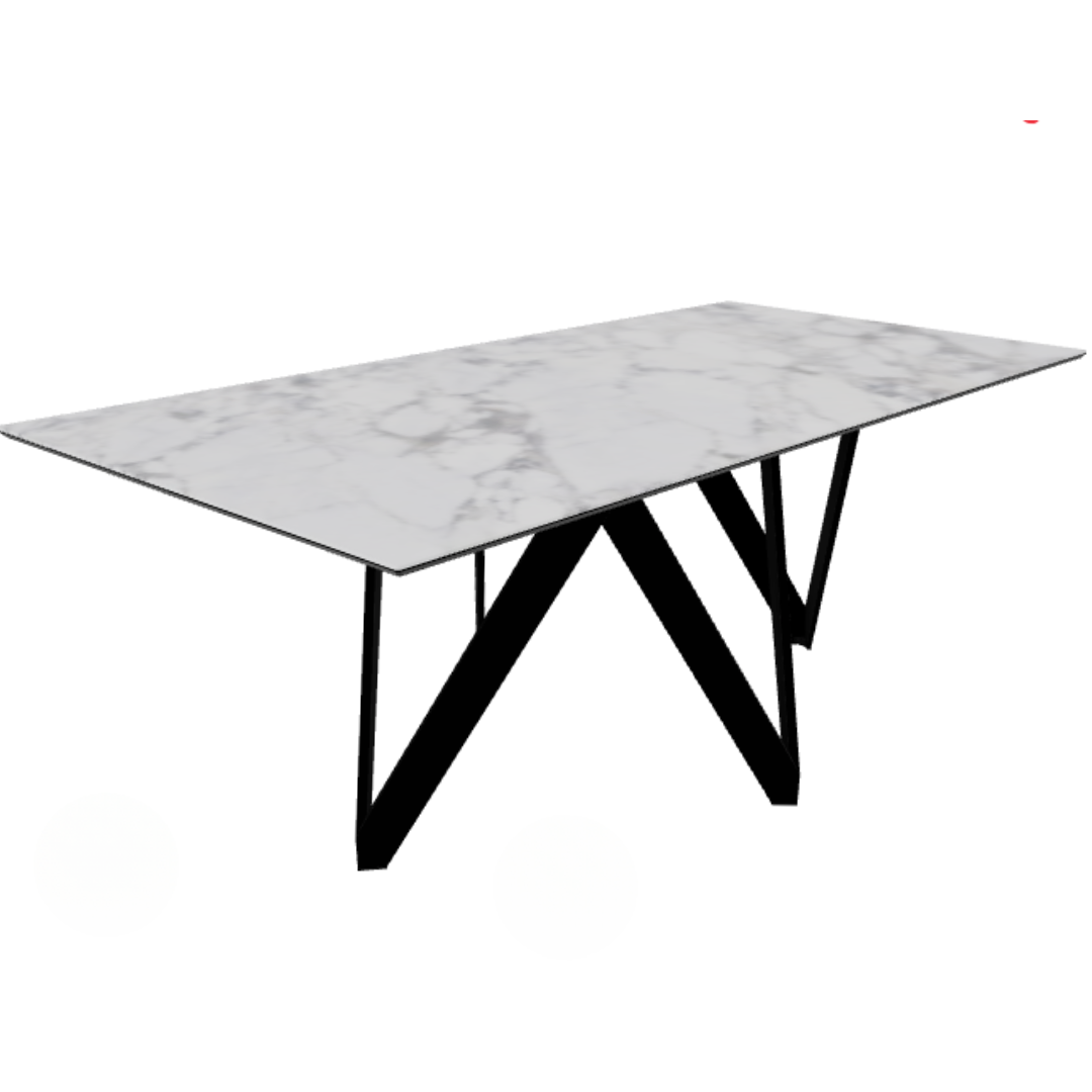 Cartesio, Fixed, Extendable Table
