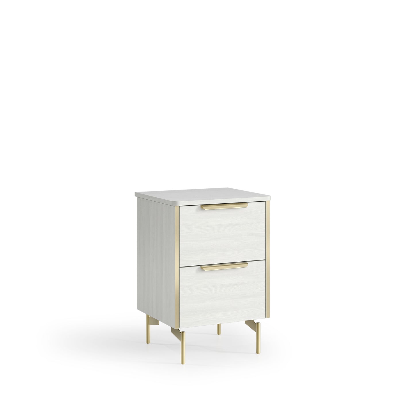 Orchid, 2 Drawer, Italian, Nightstand 18"