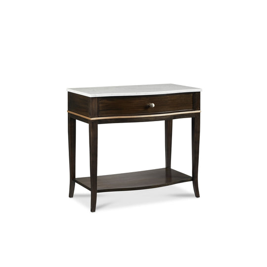 Astilbe Nightstand With Stone Top