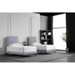 Milan, Concave Upholstered Bed, #317
