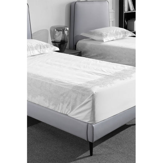 Milan, Concave Upholstered Bed, #317