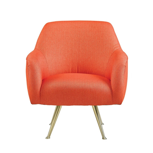 Orange Swivel Chair