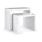 Stack Up Nesting Tables, Marble Finish (22" and 25")