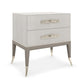 Calla Two Drawer Nightstand
