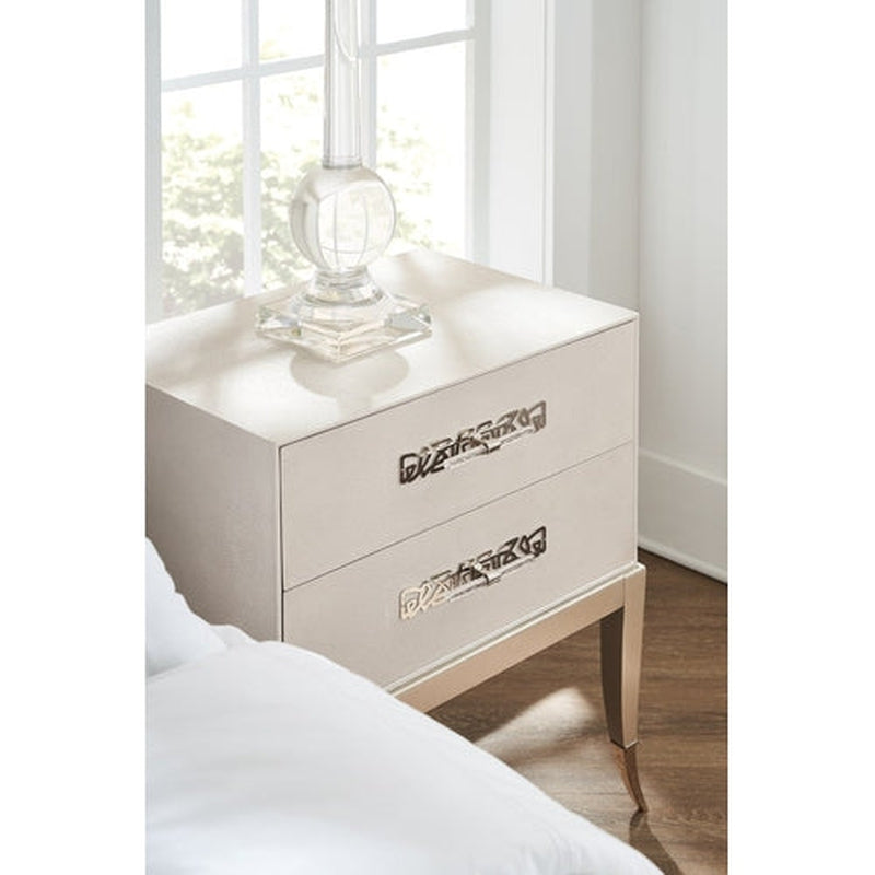 Calla Two Drawer Nightstand