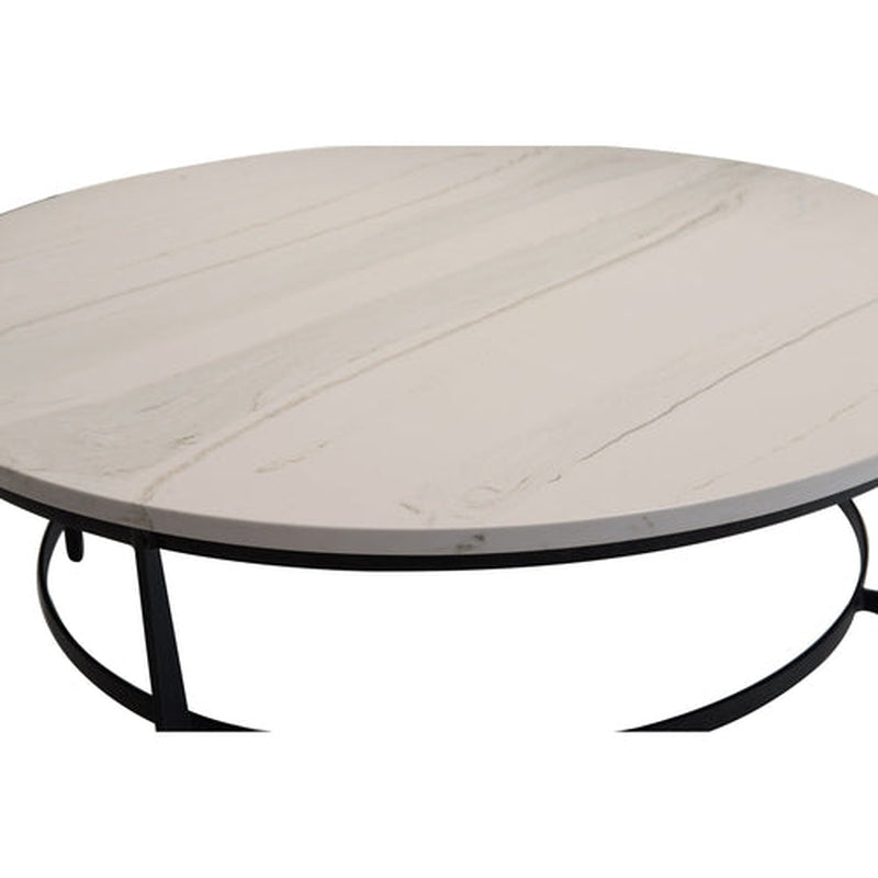 Avondale Round Metal Cocktail Table