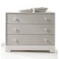Tulip Olson 3 Drawer dresser XL (with under-mounted quality glides)